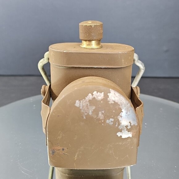WWII Lamps Electric Co No 1 Black Out Flashlight Lantern Untested London UK - Picture 3 of 13